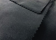 el hacer punto elástico del poliéster del negro 200GSM el 85% de la tela de la guarnición de la ropa interior del 160cm