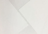 100% tela cepillada poliéster suave 240GSM para la ropa de los accesorios blanca