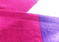 la tela elástica de la impresión del poliéster de 170GSM el 92% para los deportes lleva púrpura rosada